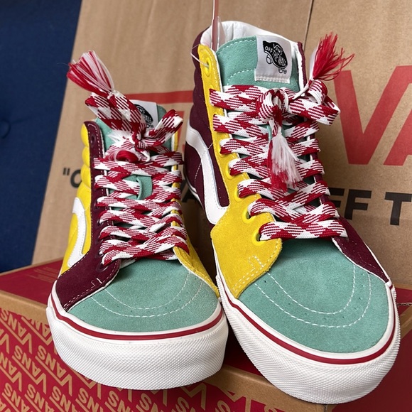 Vans Sk8-Hi Fryd Laces Crmdemnthmshmlw sneakers Men’s - Picture 8 of 16